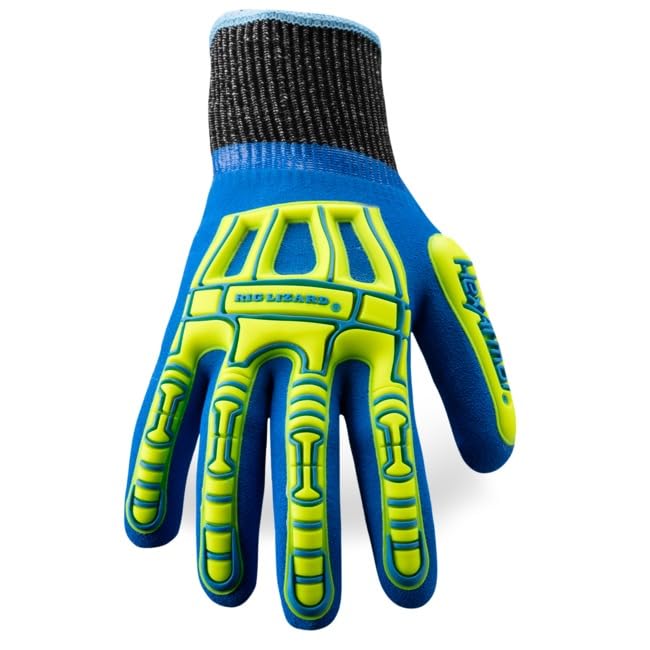 Cut-Resistant Knuckle Patch Work Gloves | Chrome Series® 4018 | XX-Large