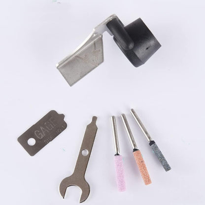 6Pcs/Set Chainsaw Sharpening Attachment Kit for Dremel 1453 Chainsaw Chains Sharpening Outdoor Home Gardening Tools
