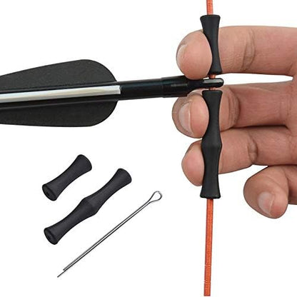 Bow String Finger Savers Archery Recurve Bow Finger Guard String Fingers Roller Rubber