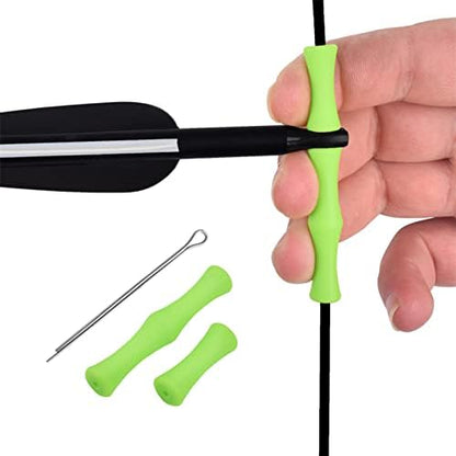 Bow String Finger Savers Archery Recurve Bow Finger Guard String Fingers Roller Rubber