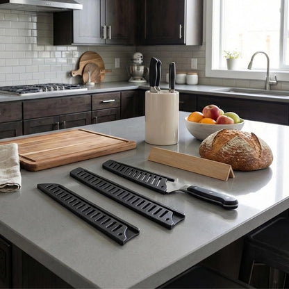 10 Pack Safety Knife Cover Sleeves, Knife Sheath, Knife Edge Guards Blade for Ceramic Kitchen Paring Bread Knife, Fruit Knife Sheath Kitchen Universal, for Home Professional Chefs, 3 Sizes, Thickened