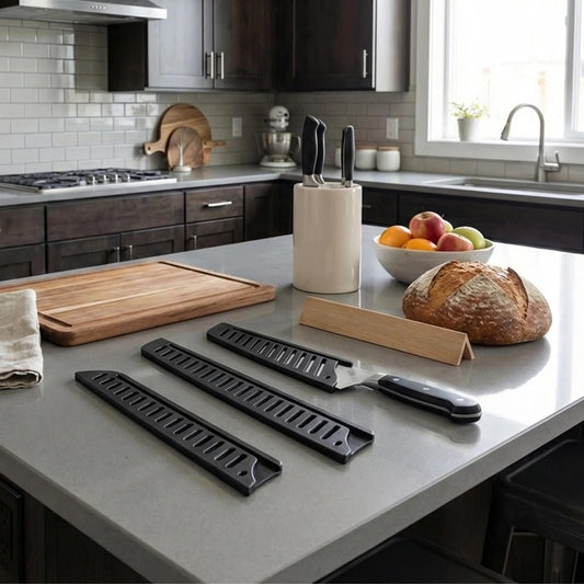 10 Pack Safety Knife Cover Sleeves, Knife Sheath, Knife Edge Guards Blade for Ceramic Kitchen Paring Bread Knife, Fruit Knife Sheath Kitchen Universal, for Home Professional Chefs, 3 Sizes, Thickened