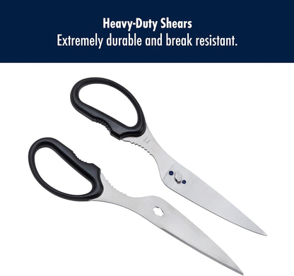 Heavy-Duty Take-Apart 8-in Stainless Kitchen Shears
