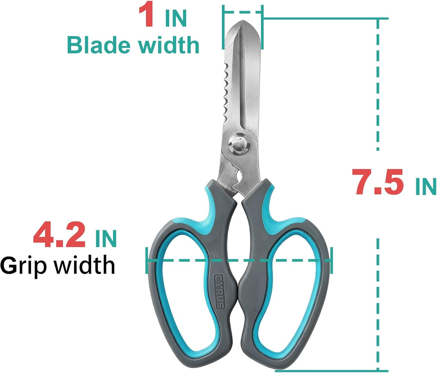 Blue Stainless Steel Floral Shears with Integrated Stab Remover | Sharp Smooth Blades Flower Scissors, Soft Anti-Slip Grips Rose Snips, Perfect For Floral Design And Daily Rose Pruning Work