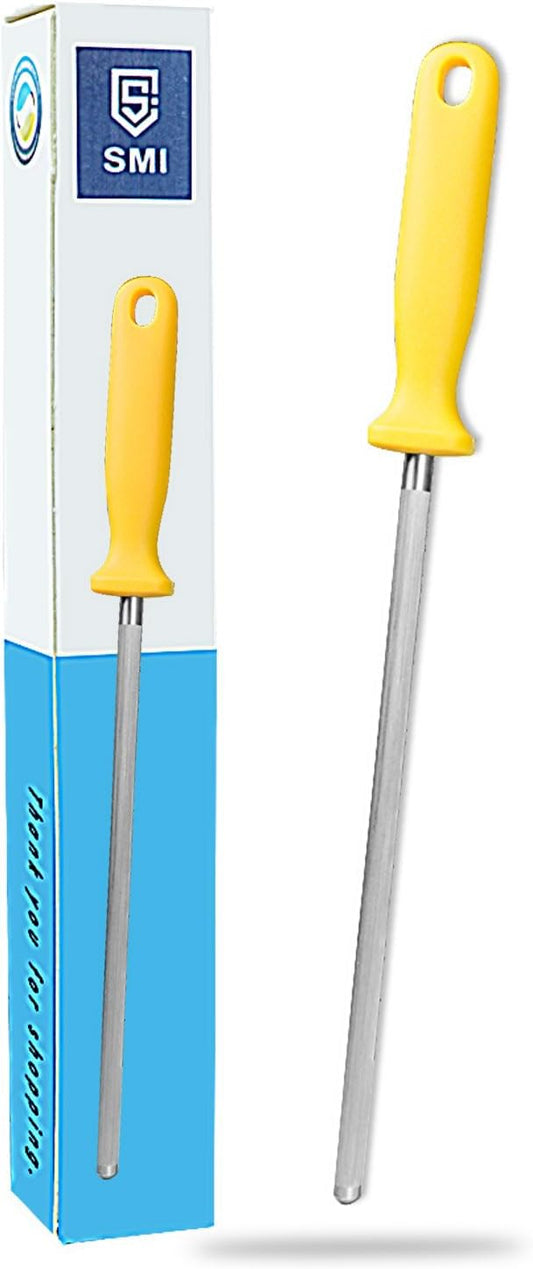 9 inch Knife Honing Steel Solingen Germany Sharpening Steel Rod Kitchen Knife Sharpener