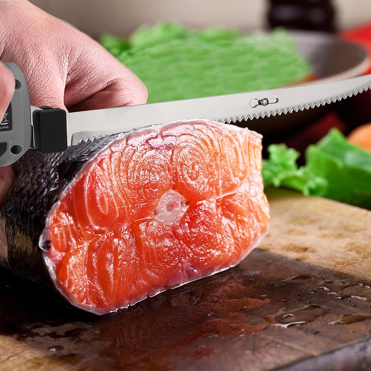 12V Cordless Electric Fillet Knife for Fish, 8" & 10" Sharp Blades