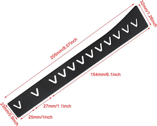 20PCS Black PP Plastic Blade Guard Knife Sleeves Kitchen Utensils Gadgets for Blade Protection