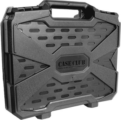 60 Folding Knife Carrying Case - Hard Sided Travel & Storage Organizer Fits Variety of Knives in Lockable Rugged Case