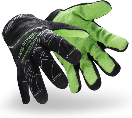 Heavy Duty Cut-Resistant Durable Grip Work Gloves | Chrome Series® 4023