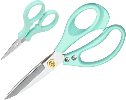 All Purpose Kitchen Scissors, Kitchen Shears Heavy Duty - Dishwasher Safe Food Scissors- Multipurpose Cooking Shears for Meat Poultry Food, Herbs, and Fish, Comfort Grip Handles, White