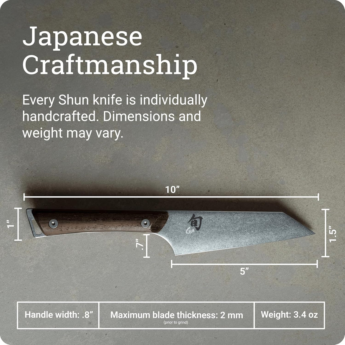 Kanso 5" Asian Multi-Prep Knife