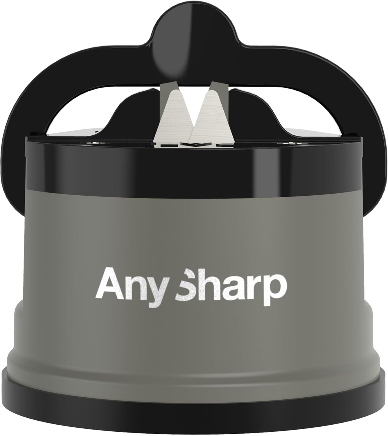 – GLOBAL – Easy to Use, Hands Free Knife Sharpener - Red | Sharpening Tool with PowerGrip Suction Base and 20-Deg Pre-set Angle - For All Knives: Chef’s, Serrated, and Hardened Steel
