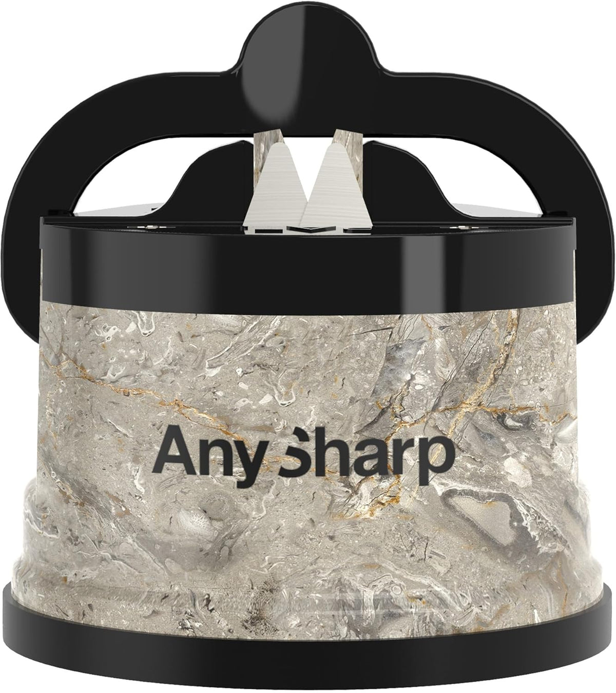 – GLOBAL – Easy to Use, Hands Free Knife Sharpener - Red | Sharpening Tool with PowerGrip Suction Base and 20-Deg Pre-set Angle - For All Knives: Chef’s, Serrated, and Hardened Steel
