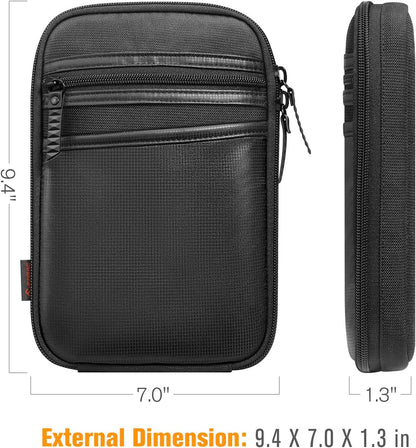 Concealed Carry Gun Pouch with Shoulder Strap, Soft Pistol Case Fanny Pack Waist Belt Firearm Bag with Holster for Handgun, Air Gun, Men, Women (Black)