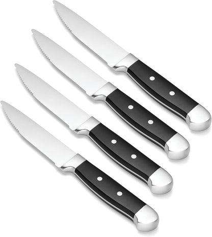Crosshatch Cutlery Set – Jumbo 4-Piece Steak Knife Set