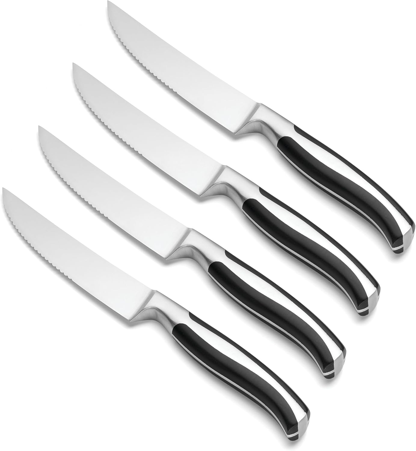 Crosshatch Cutlery Set – Jumbo 4-Piece Steak Knife Set
