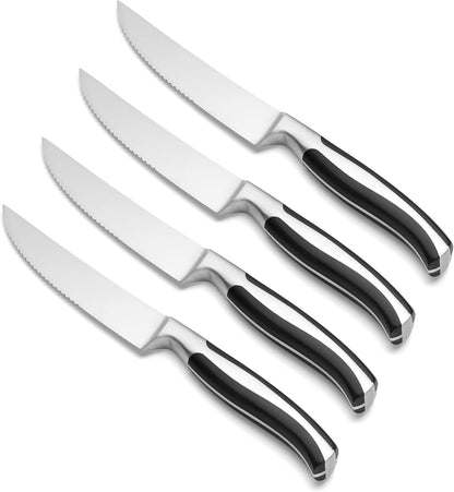 Crosshatch Cutlery Set – Jumbo 4-Piece Steak Knife Set