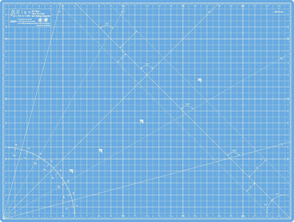 Cutting Mat A4 Blue, Self Healing Cutting Mat 9x12 Inch, 5-Ply Craft Board Blue, Hobby Board for Crafts 9x12 Inch