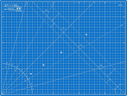Cutting Mat A4 Blue, Self Healing Cutting Mat 9x12 Inch, 5-Ply Craft Board Blue, Hobby Board for Crafts 9x12 Inch