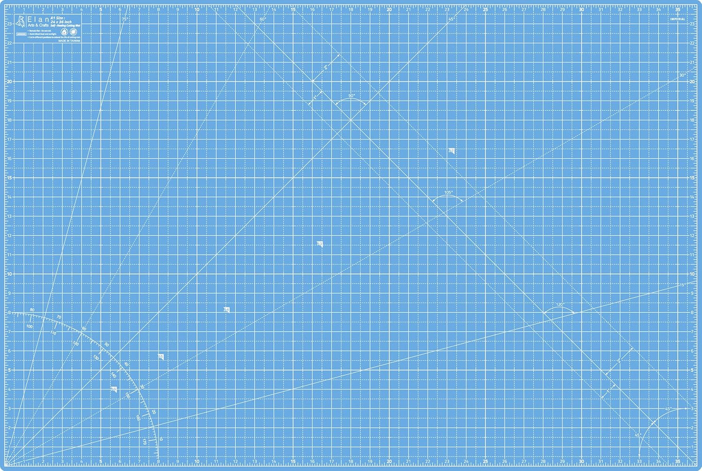 Cutting Mat A4 Blue, Self Healing Cutting Mat 9x12 Inch, 5-Ply Craft Board Blue, Hobby Board for Crafts 9x12 Inch