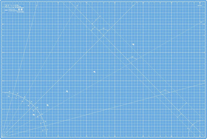 Cutting Mat A4 Blue, Self Healing Cutting Mat 9x12 Inch, 5-Ply Craft Board Blue, Hobby Board for Crafts 9x12 Inch