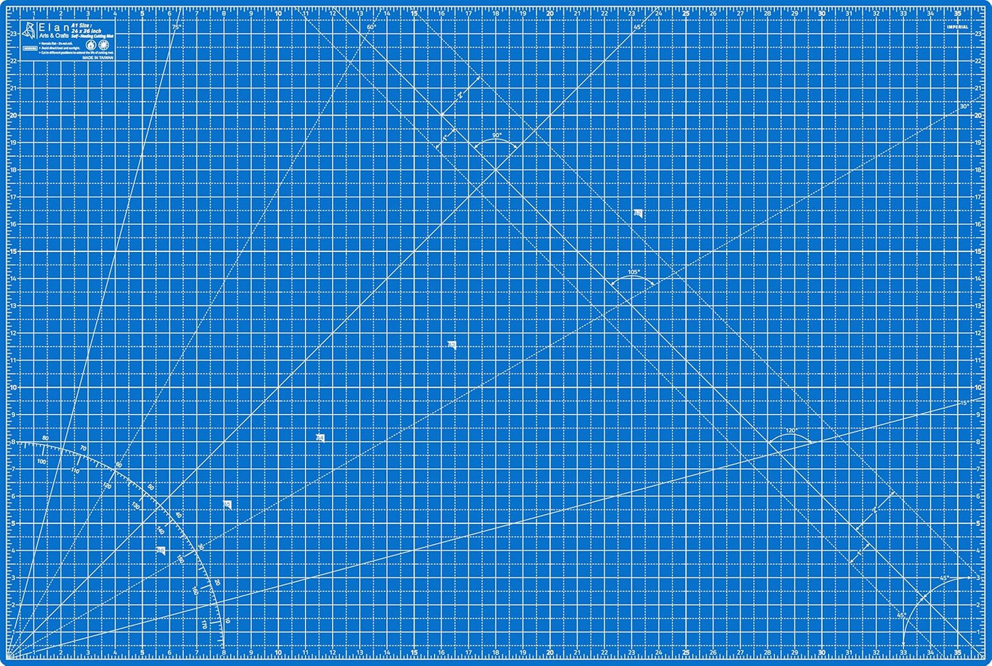 Cutting Mat A4 Blue, Self Healing Cutting Mat 9x12 Inch, 5-Ply Craft Board Blue, Hobby Board for Crafts 9x12 Inch