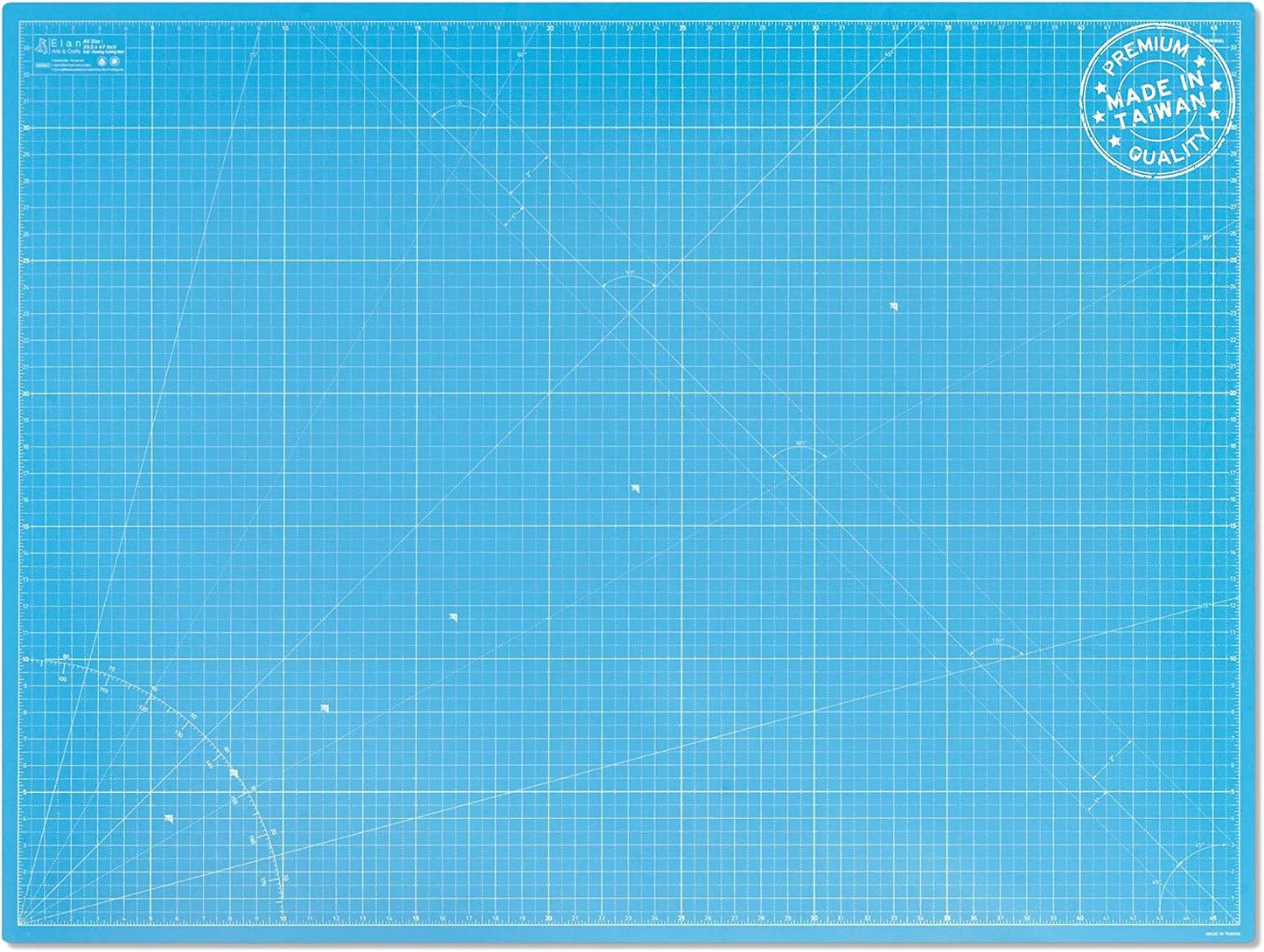 Cutting Mat A4 Blue, Self Healing Cutting Mat 9x12 Inch, 5-Ply Craft Board Blue, Hobby Board for Crafts 9x12 Inch