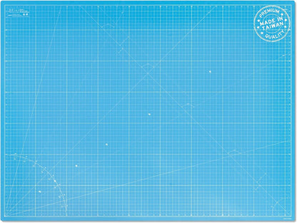 Cutting Mat A4 Blue, Self Healing Cutting Mat 9x12 Inch, 5-Ply Craft Board Blue, Hobby Board for Crafts 9x12 Inch