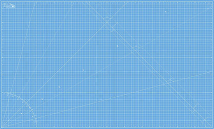 Cutting Mat A4 Blue, Self Healing Cutting Mat 9x12 Inch, 5-Ply Craft Board Blue, Hobby Board for Crafts 9x12 Inch