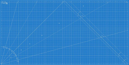 Cutting Mat A4 Blue, Self Healing Cutting Mat 9x12 Inch, 5-Ply Craft Board Blue, Hobby Board for Crafts 9x12 Inch