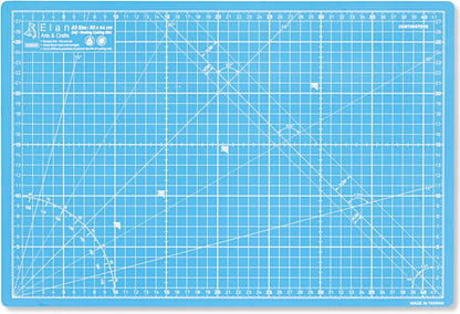 Cutting Mat A4 Blue, Self Healing Cutting Mat 9x12 Inch, 5-Ply Craft Board Blue, Hobby Board for Crafts 9x12 Inch