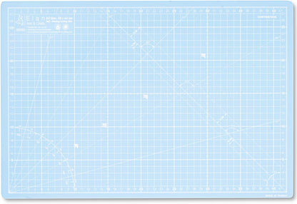 Cutting Mat A4 Blue, Self Healing Cutting Mat 9x12 Inch, 5-Ply Craft Board Blue, Hobby Board for Crafts 9x12 Inch