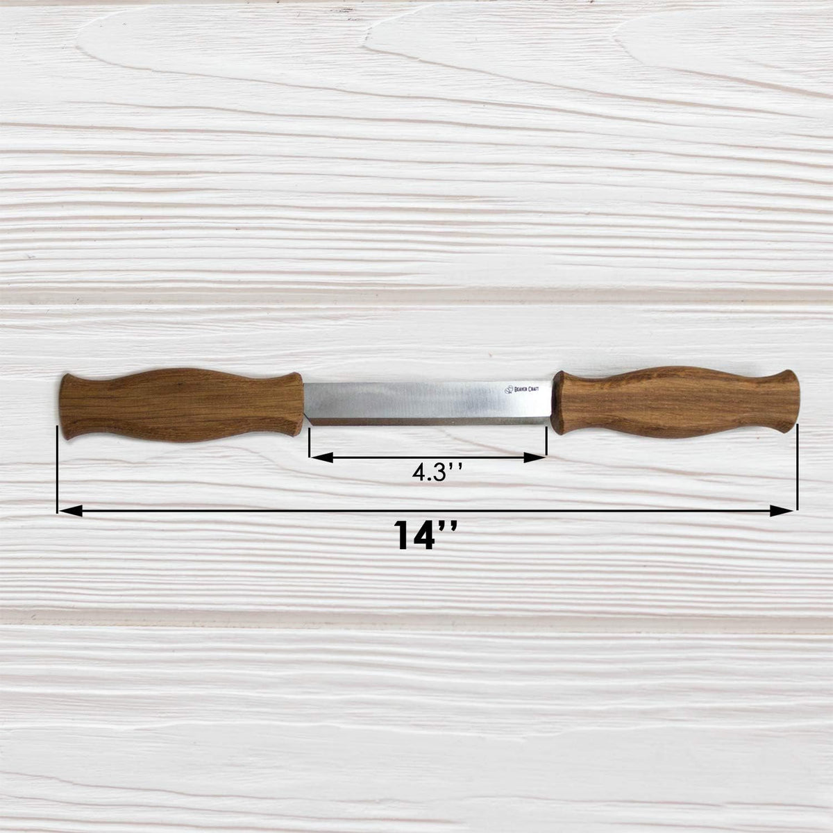 Draw Knife DK1-4,3" Straight Shave Wood Carving Tools Woodworking Hand Tool Wood Carving Draw Knife (DK1s)