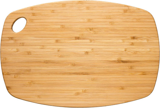 GreenLite Dishwasher Safe Cutting Board, 13.5" x 9" Reversible Bamboo Chopping Board | Lightweight Kitchen Prep Board for Vegetables, Meats, Cheese and More
