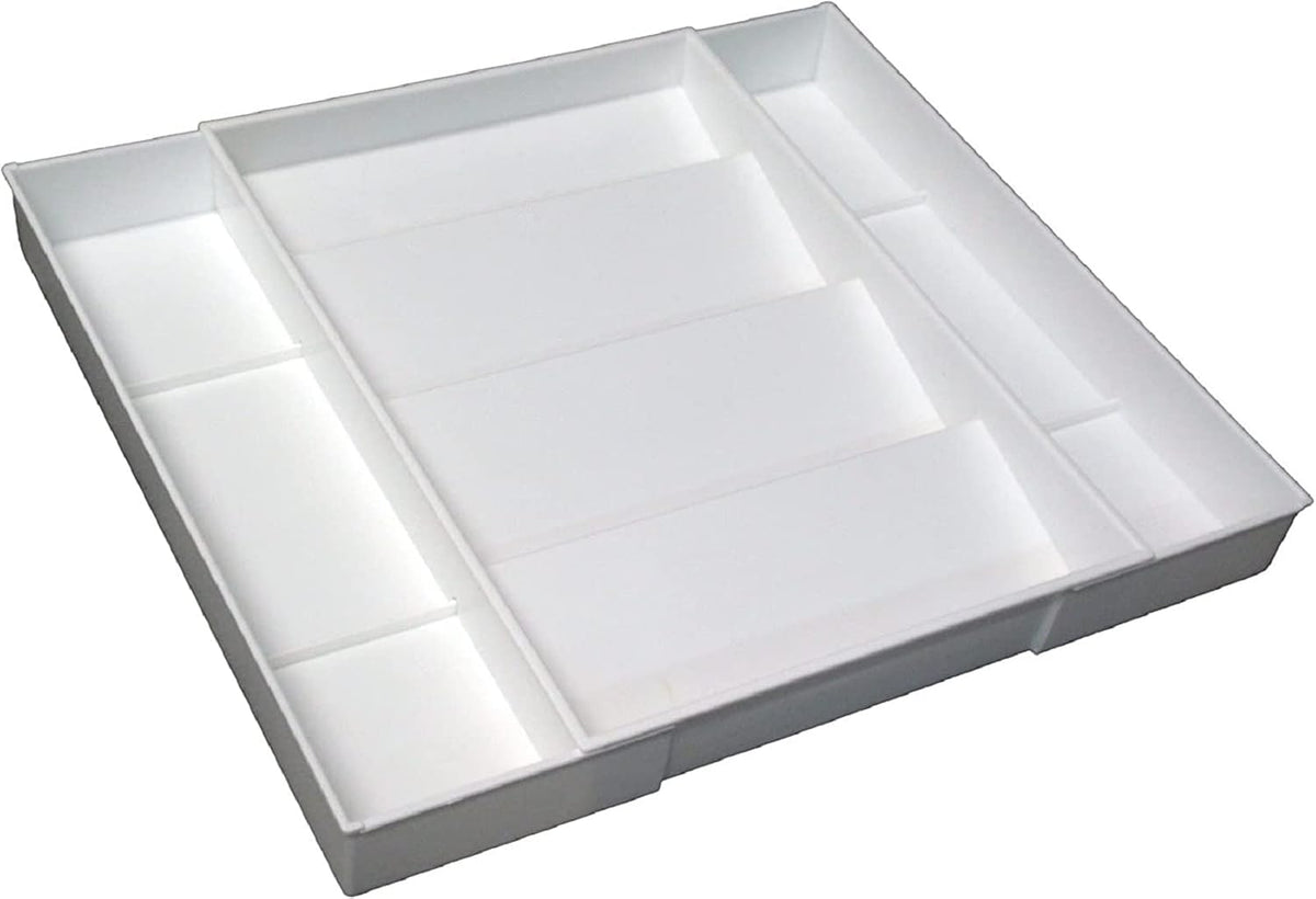 Expandable Silverware Drawer Organizer, Large Utensils | Fits big spoons and serving pieces easily, Adjusts to fit narrow or wide drawers, Great for everyday cutlery storage