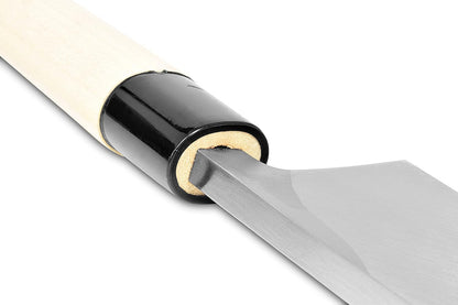 Deba Knife 5.9" 15cm High Carbon White Steel Magnolia Wood Handle | Seki Japan Japanese Fish Butchering Knife