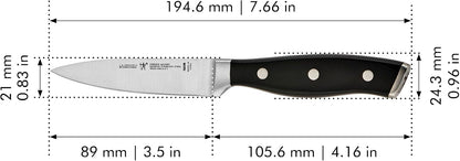 Forged Accent Razor-Sharp 3.5-inch Paring Knife, German Engineered Informed by 100+ Years of Mastery