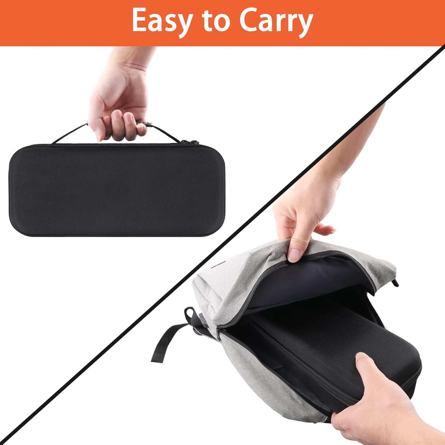 Hard Case for Work Sharp Precision Adjust Knife Sharpener Black | Hard shell construction, Mesh pocket for accessories,Smooth zipper access, Case only