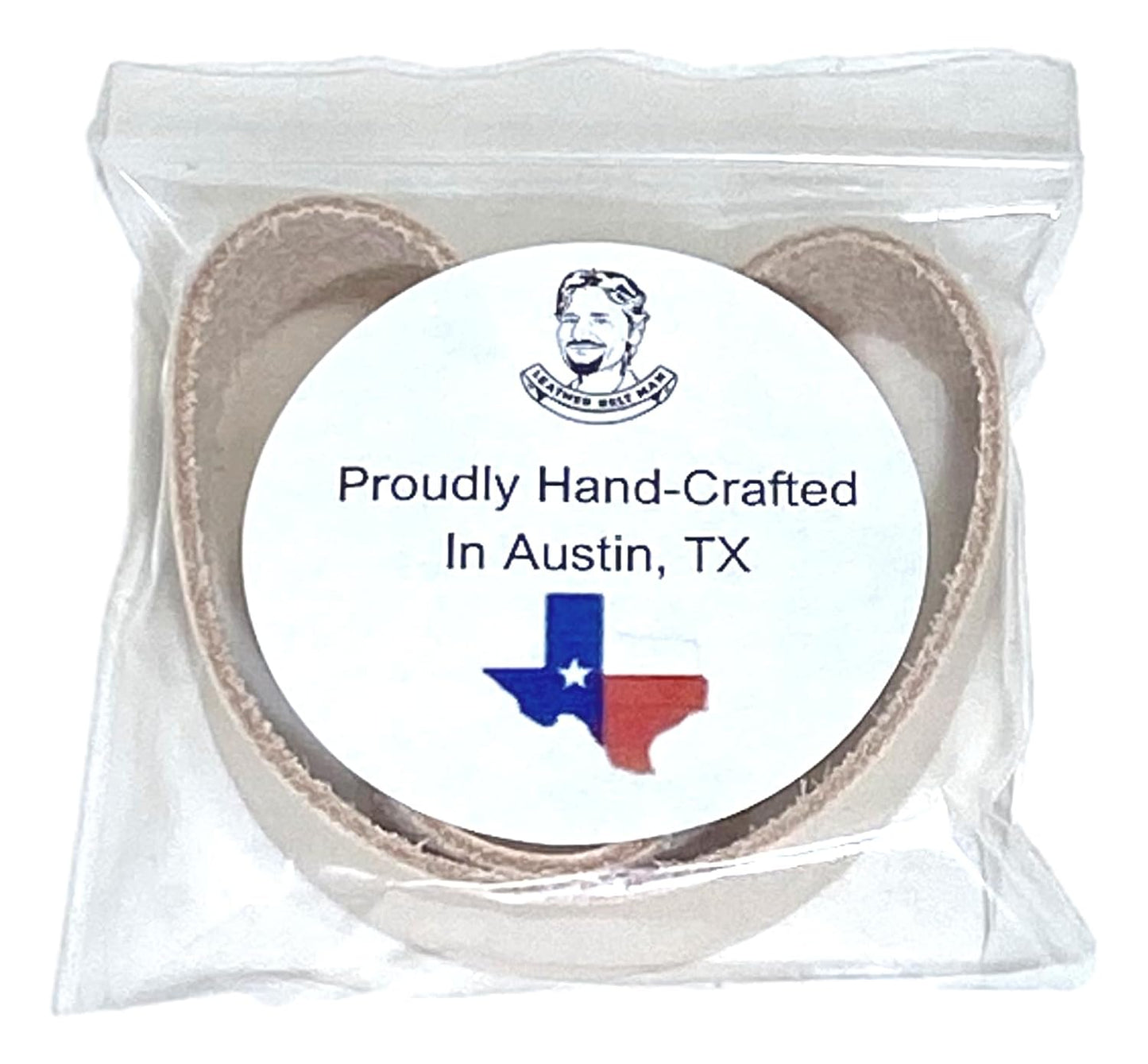 1" x 18" Replacement Leather Honing, Polishing, Strop Belt Only - Fits Work Sharp Ken Onion Blade Grinding Attachment