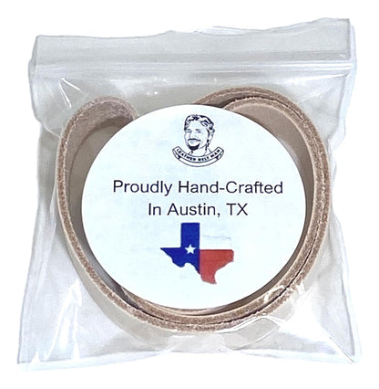 1" x 18" Replacement Leather Honing, Polishing, Strop Belt Only - Fits Work Sharp Ken Onion Blade Grinding Attachment