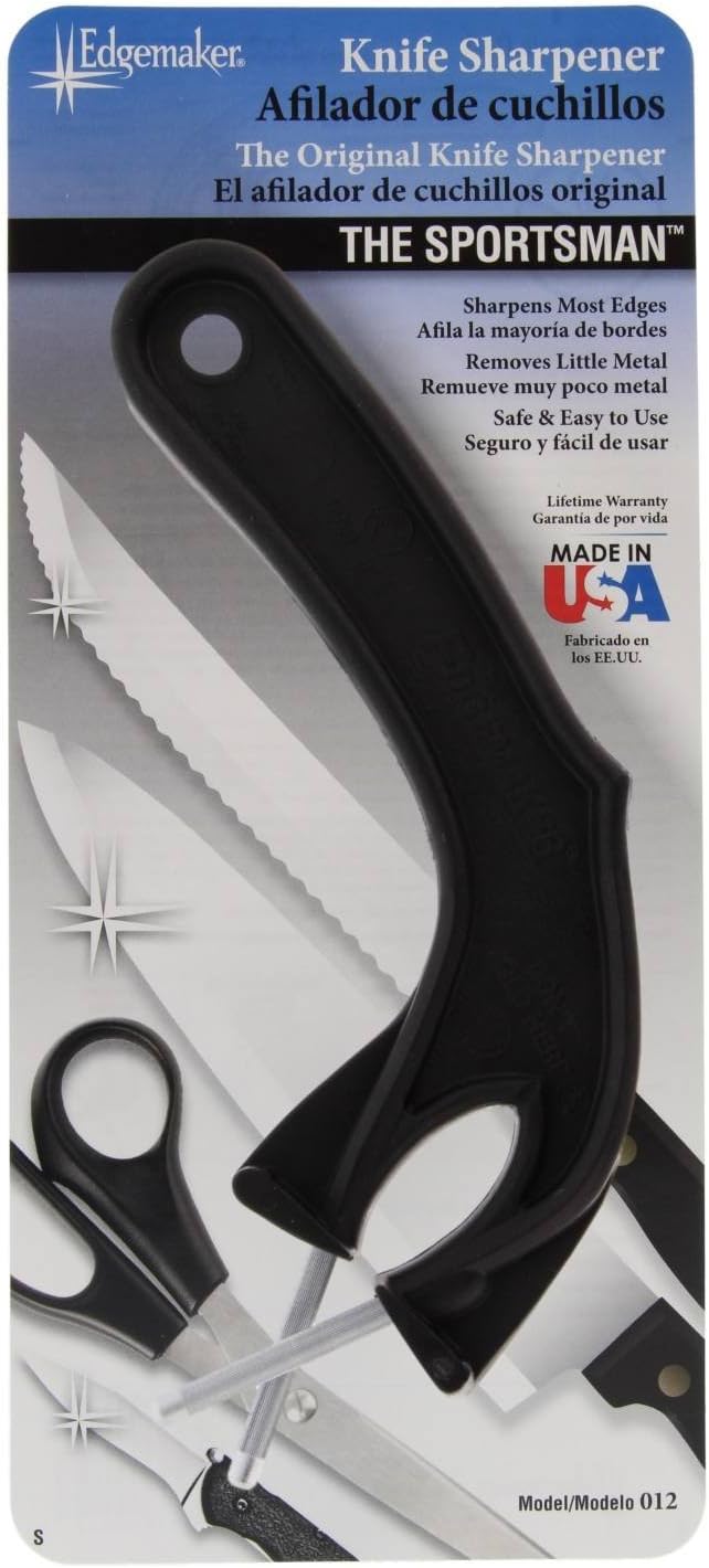 The Sportsman Sharpening Rod Black