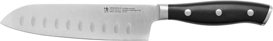 Forged Accent Razor-Sharp Hollow Edge Santoku Knife 5 Inch, German Engineered Informed by 100+ Years of Mastery
