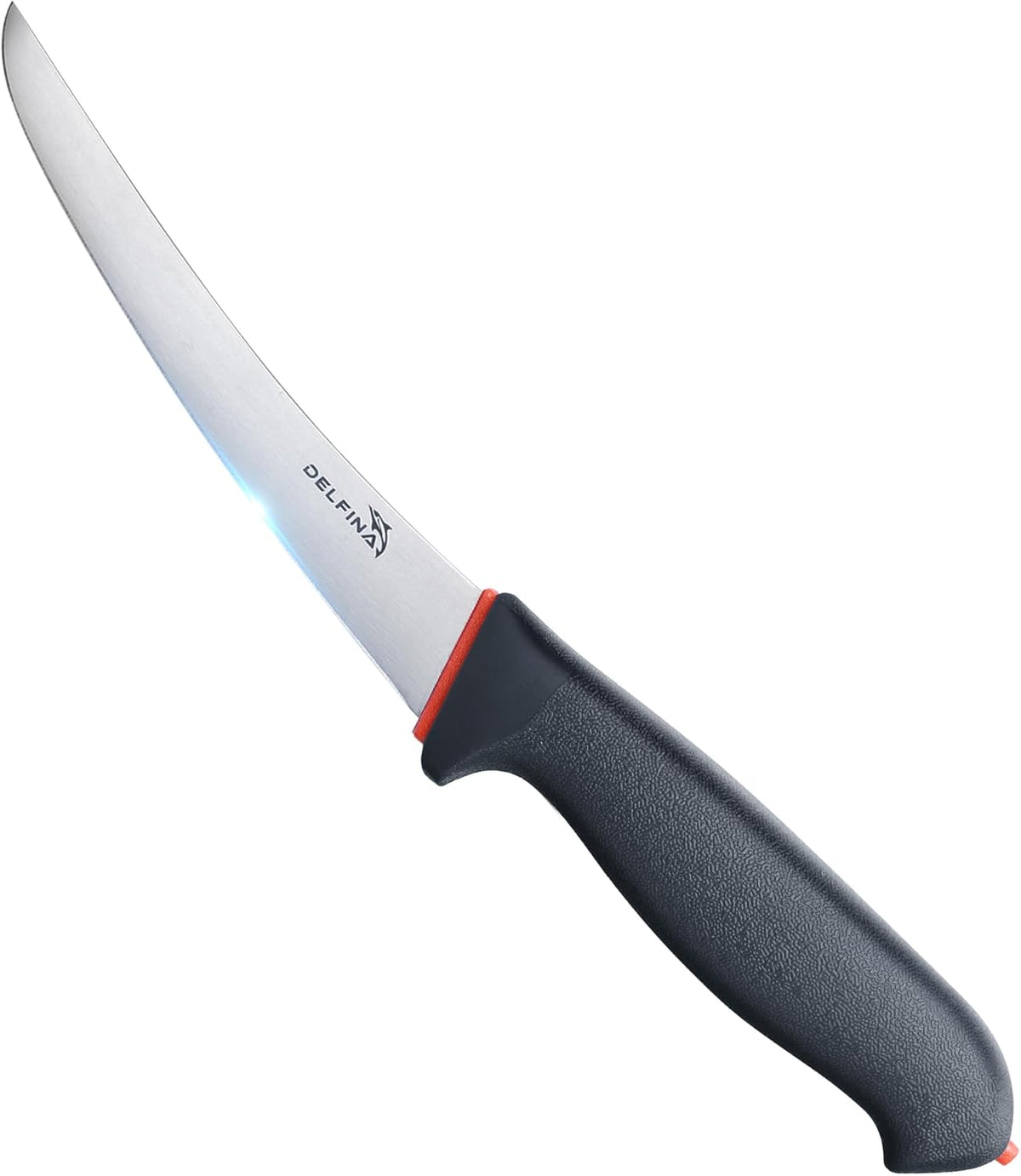 6 Inch Boning Knife, Curved Butcher Knife for Meat Cutting | Japanese high-carbon steel,Flexible blade,Ergonomic grip,Sharp for deboning, filleting, trimming.