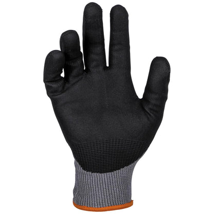 60585 Work Gloves, Knit Dipped Cut Resistant ANSI A2 Nitrile Coated Gloves, HPPE Fabric, Touchscreen Capable, Large, 2-Pair