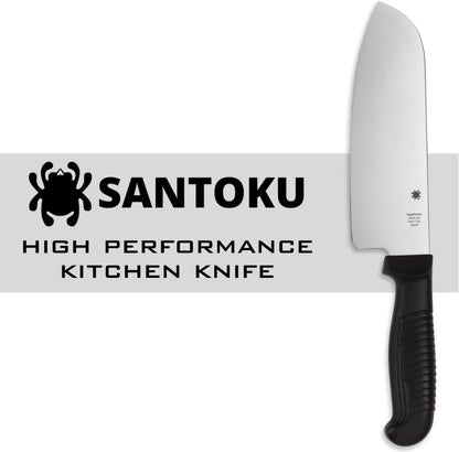 Santoku Japanese Kitchen Knife, PlainEdge