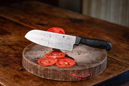 Santoku Japanese Kitchen Knife, PlainEdge
