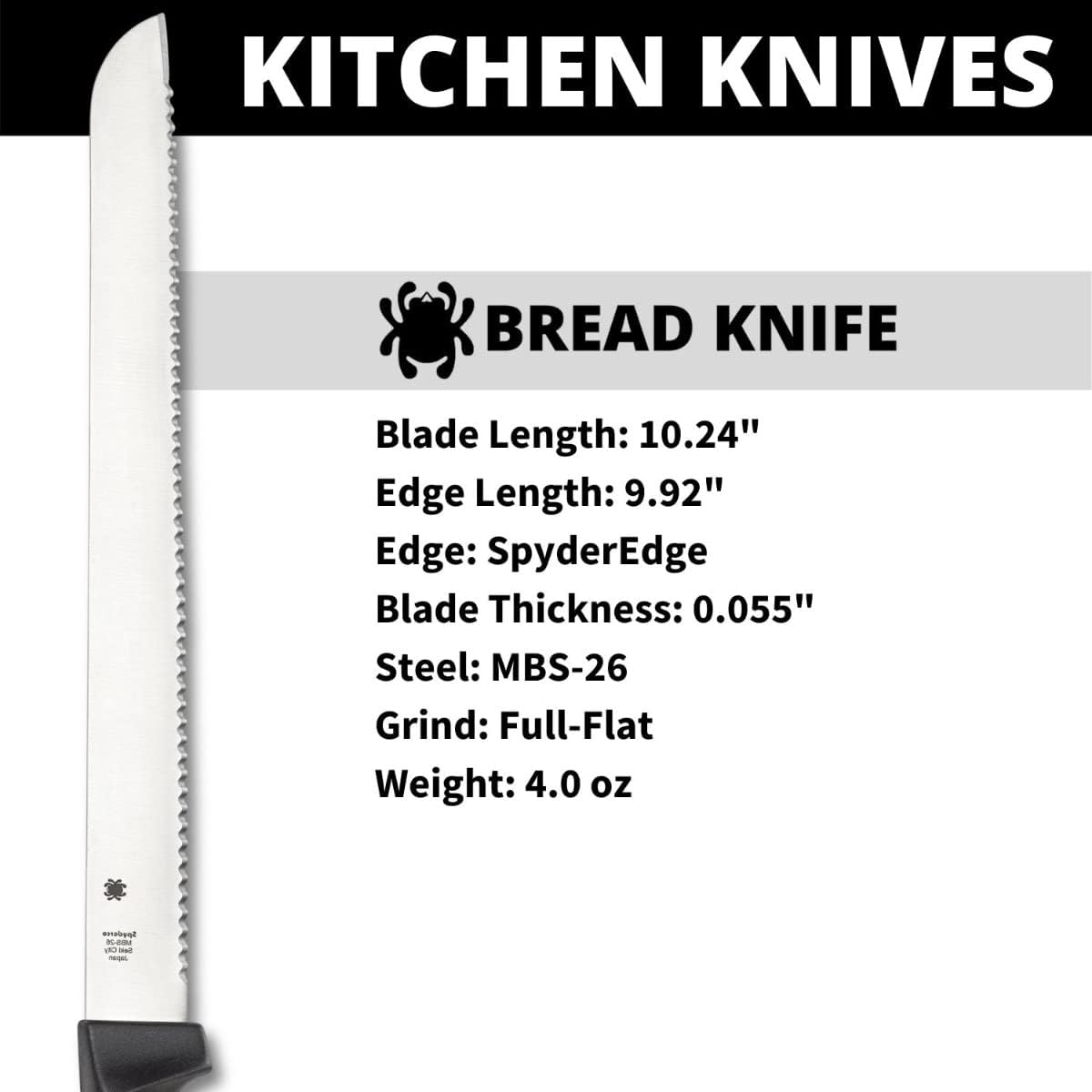 Santoku Japanese Kitchen Knife, PlainEdge