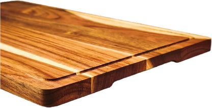 Wood Cutting Boards with Juice Groove (15" x 10"), Wooden Cutting Board for Kitchen, Charcuterie Board, Wooden Cutting Board for Meat, Cheese, Fruit, and Vegetables