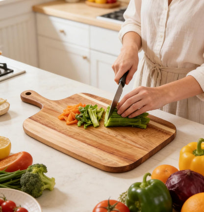Wood Cutting Boards with Juice Groove (15" x 10"), Wooden Cutting Board for Kitchen, Charcuterie Board, Wooden Cutting Board for Meat, Cheese, Fruit, and Vegetables