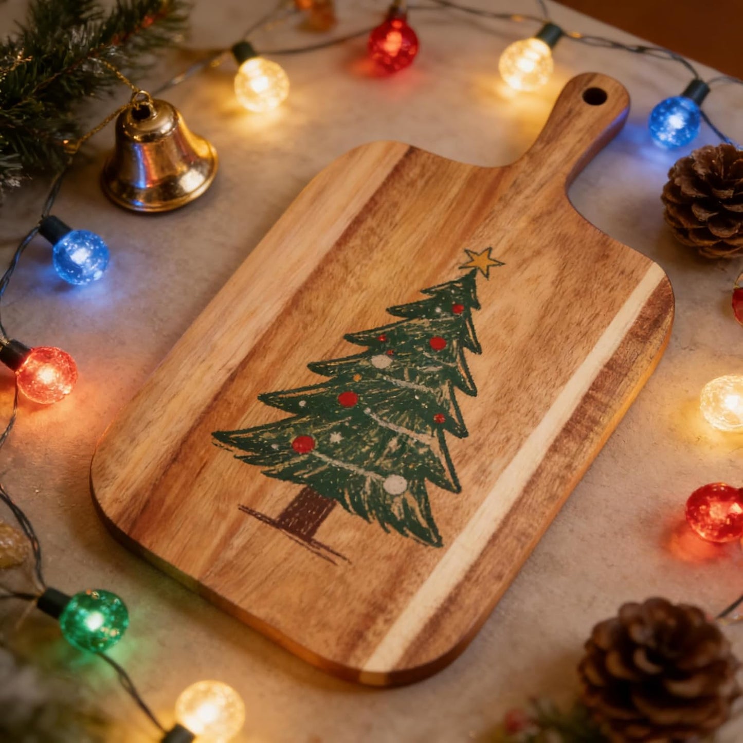 Wood Cutting Boards with Juice Groove (15" x 10"), Wooden Cutting Board for Kitchen, Charcuterie Board, Wooden Cutting Board for Meat, Cheese, Fruit, and Vegetables